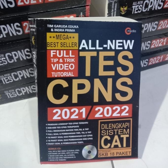 

buku best sealer all new tes cpns 2021/2022+cd