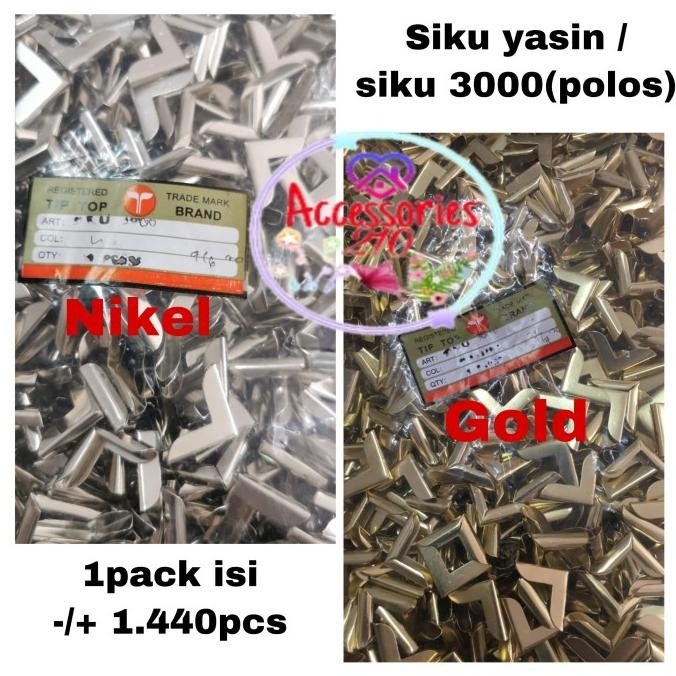 

Siku Yasin / Siku 3000 Polos / Siku Buku Agenda / 10Gross