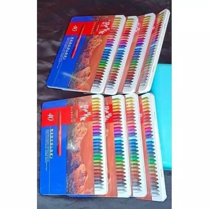 

Crayon Carandache Neo Color 1 - 40 Warna