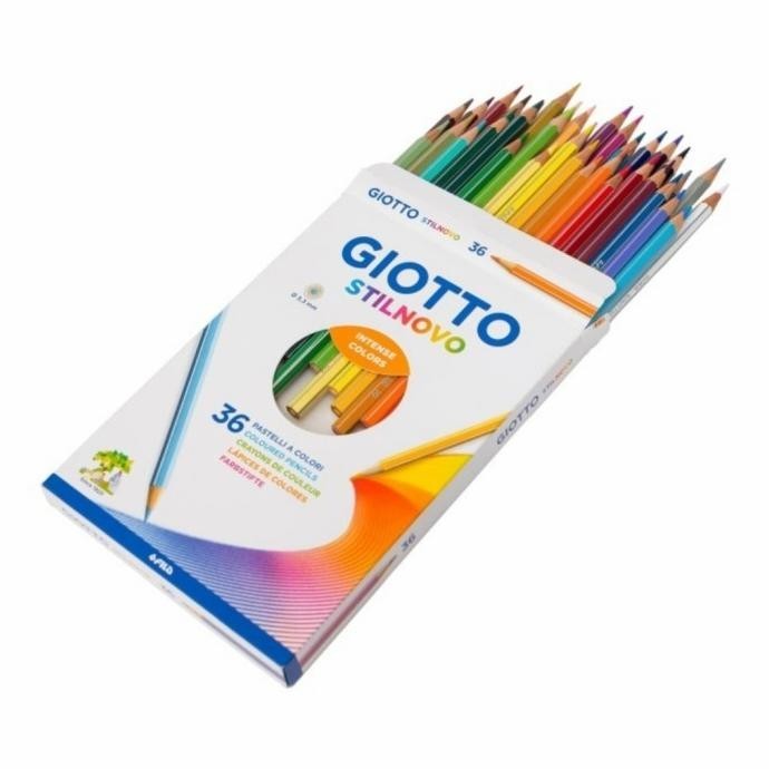 

Pensil Warna Giotto Stilnovo Intense Colors 36 Cardboard