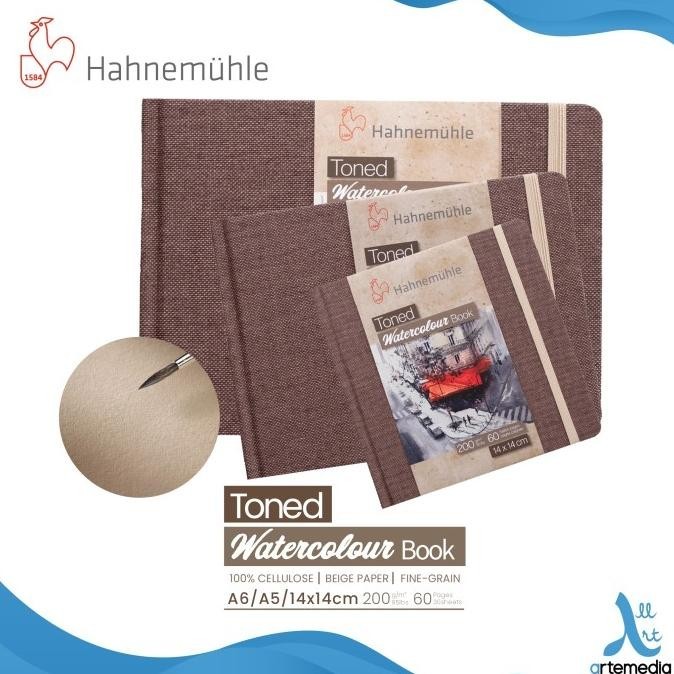 

Kertas Cat Air Hahnemuhle Beige Toned Watercolor Paper Sketchbook