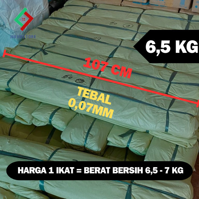 

Terbaru Plastik Cor Hijau Butek - + 6,5 Kg Persegi Plastik Cor Hijau Per Roll Promo Terlaris