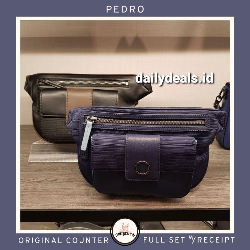 PM2-25210215 Puff Pouch - Jastip P3DRO ORIGINAL COUNTER SLING WAIST PINGGANG STORE BAG TAS PRIA COWO
