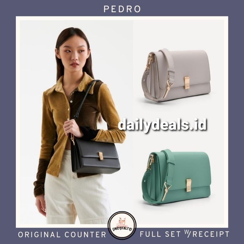 PW2-76610068 Carolyn Shoulder - Jast[p] P3DRO ORIGINAL COUNTER TAS BAG STORE STRUK ASLI MALL