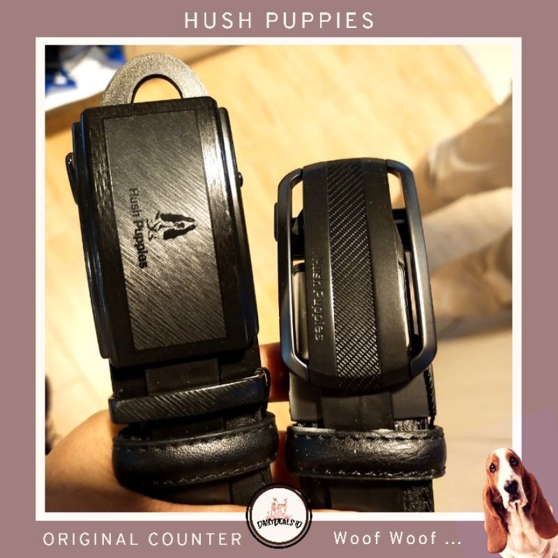 [READY] Jast[p] SABUK HUSH PUPPIES BELT GENUINE LEATHER KULIT ASLI AUTOMATIC ORIGINAL COUNTER