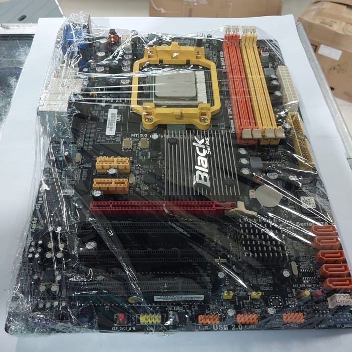 MAINBOARD MOTHERBOARD AMD ECS A785GM-AD3 BLACK SERIES SOCKET AM3 TERMURAH TERLARIS