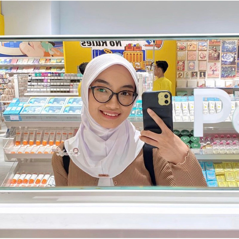 Promo Mega Sale 5.5 // OHHIJAB - Bergo jersey Size S Bergo pet lebar tebal Bergo sekolah Bergo