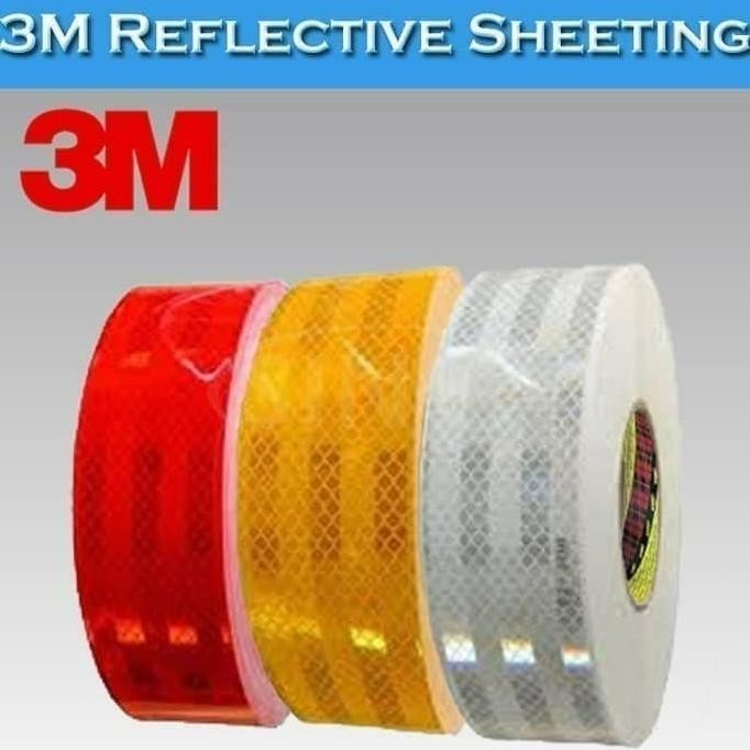 

EGP - Sticker Stiker Rambu Nyala 3M EGP Enginer Grade Prismatic 5CmX3M
