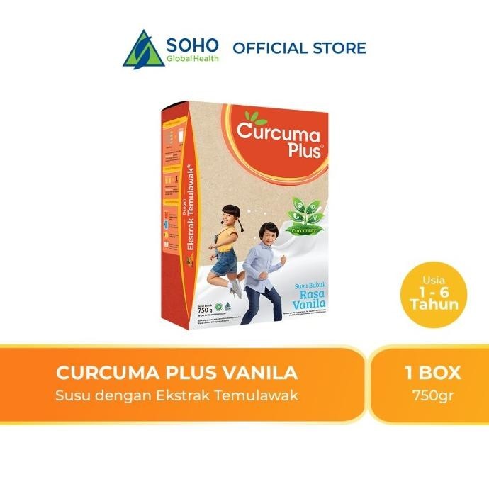 

Curcuma Plus Susu Bubuk Temulawak Tumbuh Kembang Anak - Vanilla 750gr