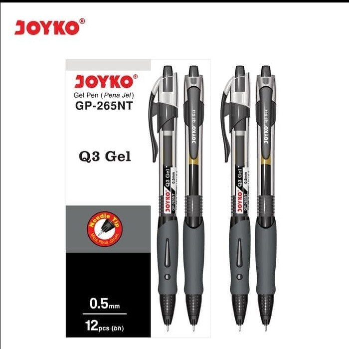 

Terlaris JOYKO Pulpen Gel Pen GP-265NT (Q3) Gel / PER LUSIN SALE