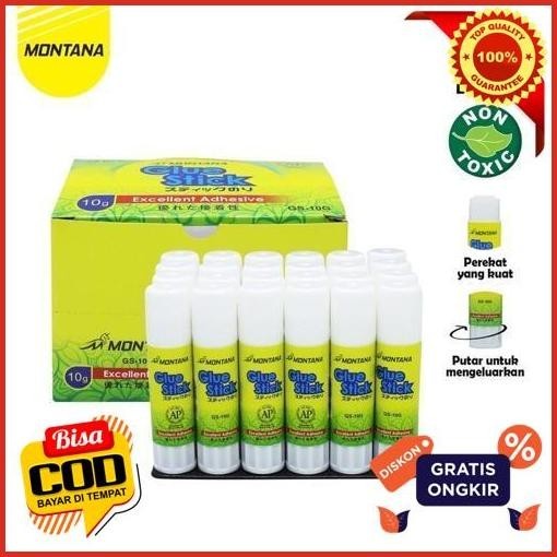 

Baru [ 1 Pcs ] Montana Glue Stick / Lem Batang Montana Lem Stick Gs-10 / 10Gr Limited
