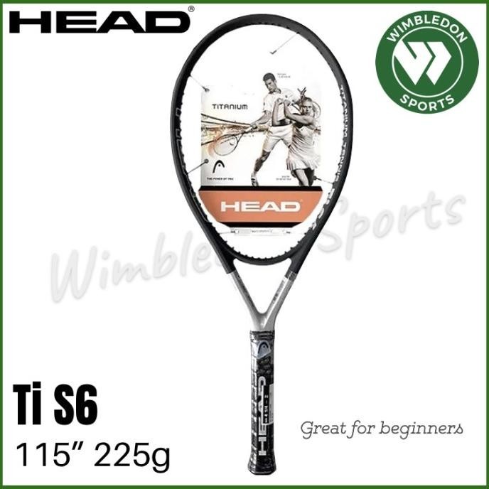 HEAD TI S6 tennis racket / Raket tenis HEAD TiS6 /TITANIUM S6 / Ti.S6