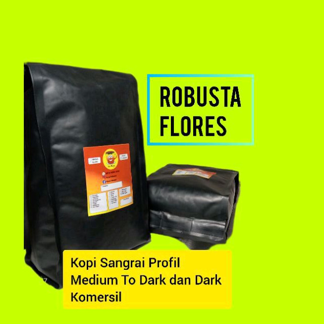 

Kopi Bubuk Robusta Flores Bajawa 1 kg Roasted Bean Medium To Dark Terlaris Termurah Terbaru.