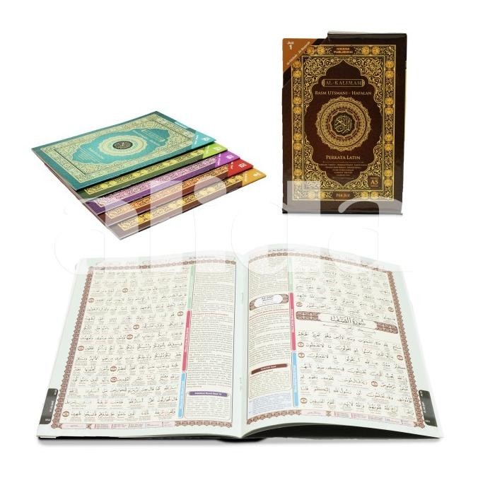 

Al-Quran PER JUZ Perkata Latin Al-Kalimah A5 Alquran Utsmani Alkalimah