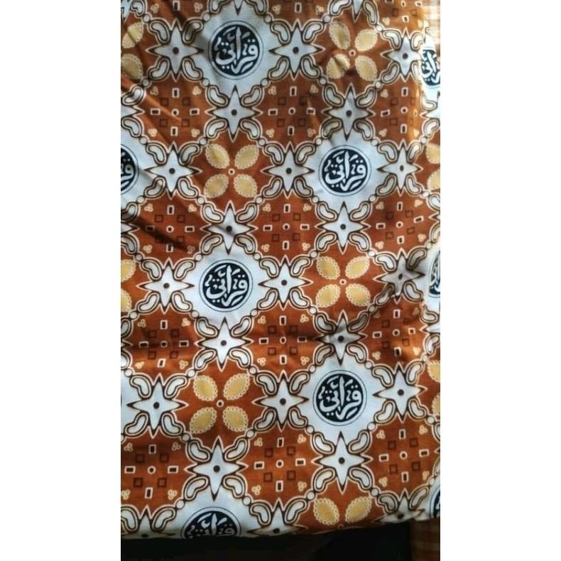 Bisa Cod Kain Seragam Anak  Qiroati Warna Orange Eceran Qc Pass