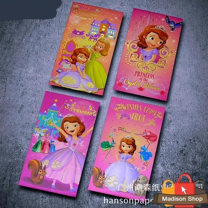 

OLH - Angpao Panjang Disney Sofia Princess Ori Murah Souvenir Disneyland TERLARIS