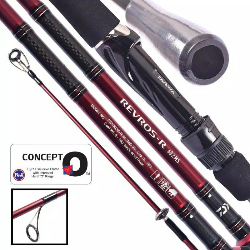 [NEWLAUNCHING] JORAN l ROD JORAN l Rod Daiwa Revros R Spinning Baitcasting Pilih Ukuran