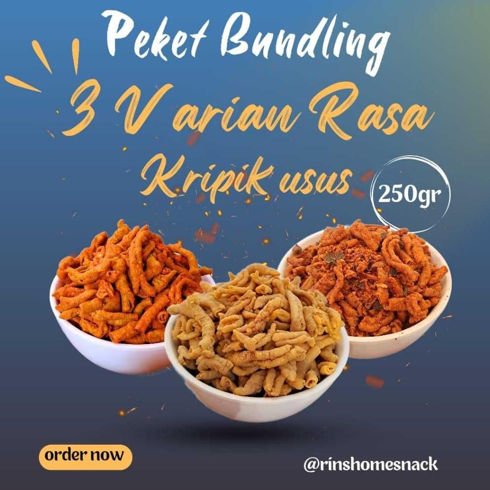 

PAKET BUNDLING KRIPIK USUS 3 VARIAN 250gr TERLARIS