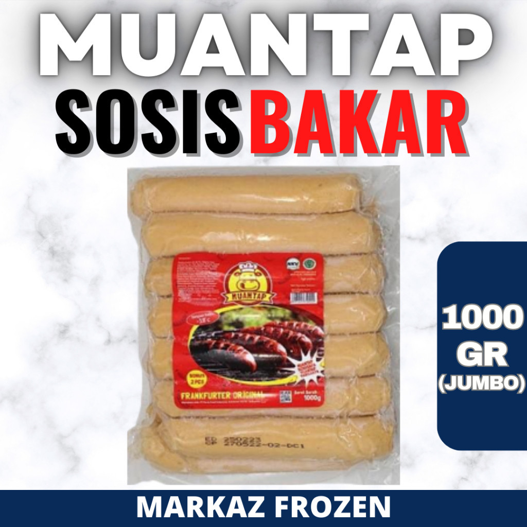 

MUANTAP SOSIS BAKAR JUMBO 1KG (8/Q)