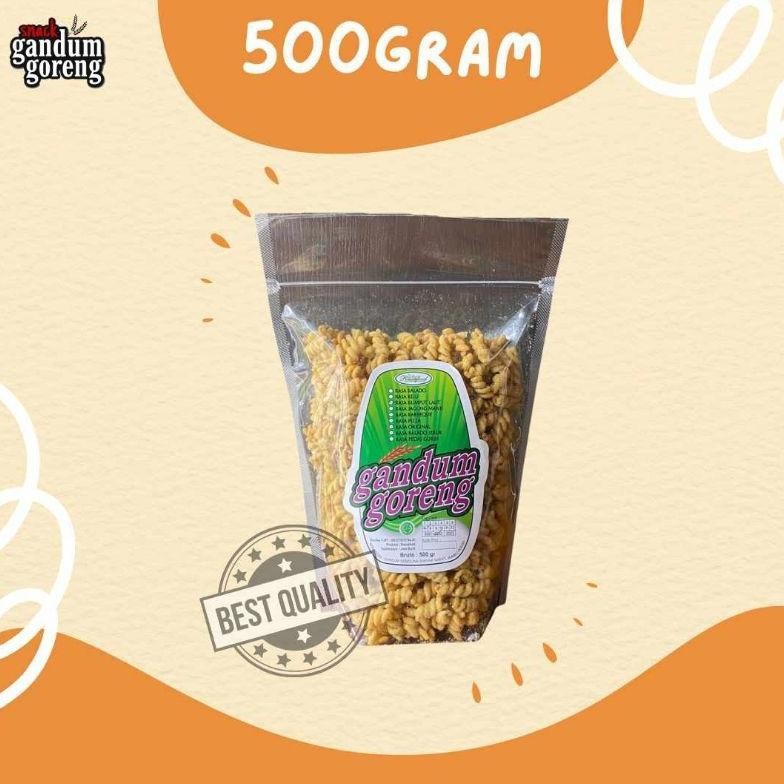 

Gandum Goreng Camilan Sehat Enak Terjangkau 500 gram