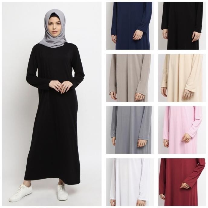 MANSET GAMIS DALAMAN GAMIS GAMIS MUSLIM POLOS