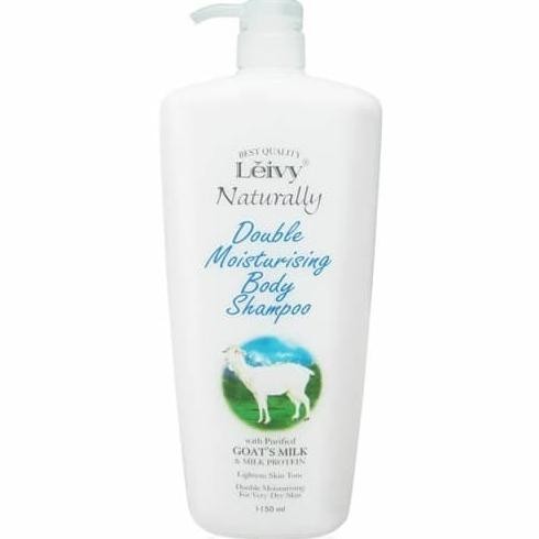LEIVY Goats Milk Shower Cream Sabun Mandi Susu Kambing Botol 1150 ml A76