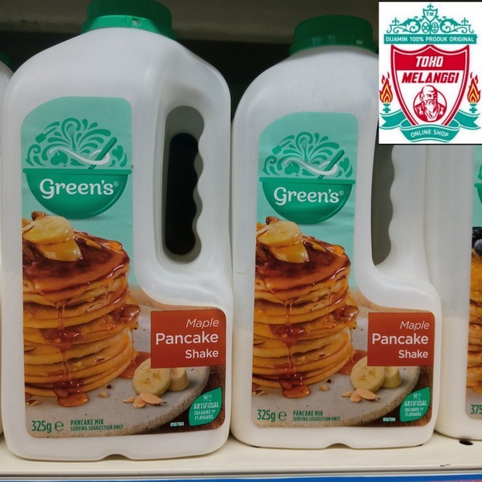 

Green'S Maple Pancake Shake 375 Gr Greens Tepung Preks Cake