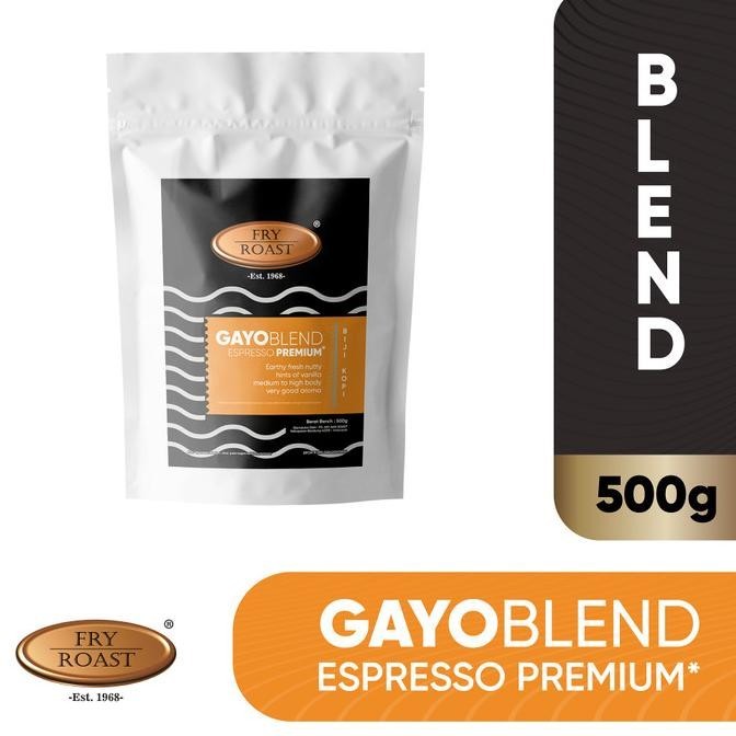 

KOPI GAYO BLEND ESPRESSO PREMIUM 500 GRAM BIJI DAN BUBUK