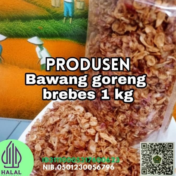 

bawang goreng brebes 1 kg