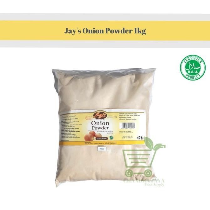 

Jays Onion Powder 1kg - Bawang Bombay Bubuk