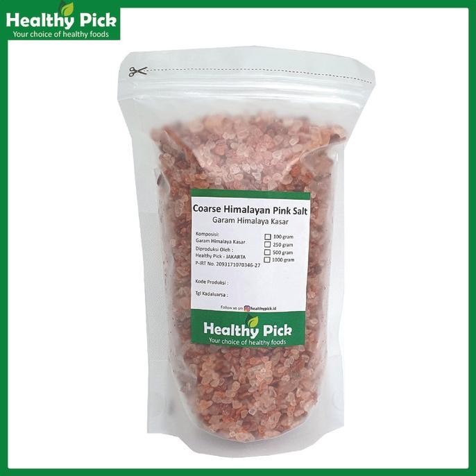 

Garam Himalaya Kasar 1kg Himalayan Pink Salt Pure Coarse