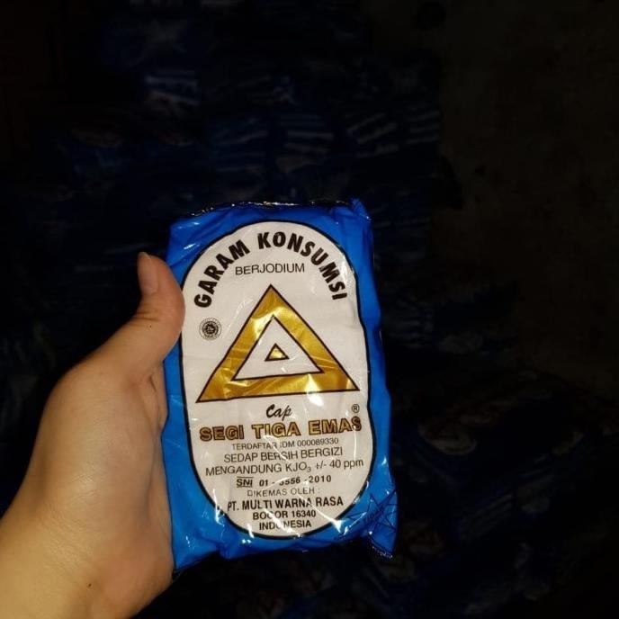 

Garam Segitiga Emas - 250 gr / bal
