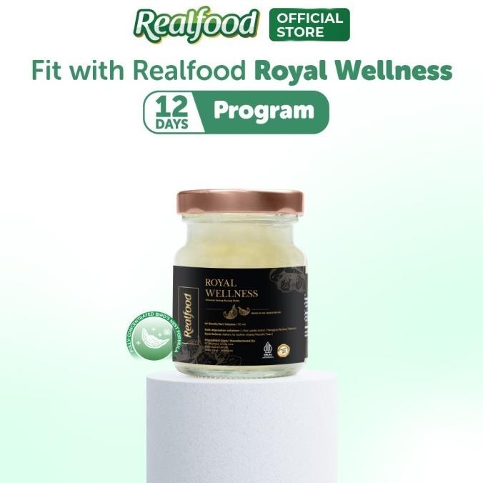 

Realfood Royal Wellness Program 12 Hari Minuman Sarang Burung Walet