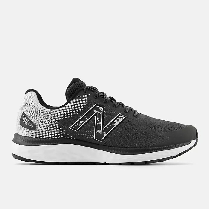 Sepatu Lari New Balance Ff 680 V7 (M680Nb7) Original - Black/White