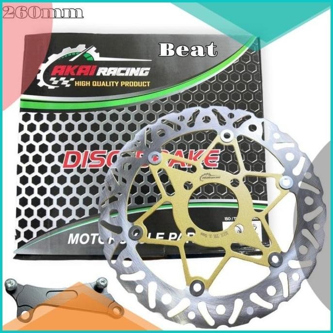 Piringan Cakram Depan Akai R Disc Brake 260mm Vario ,Beat ,Mio ,Mio J