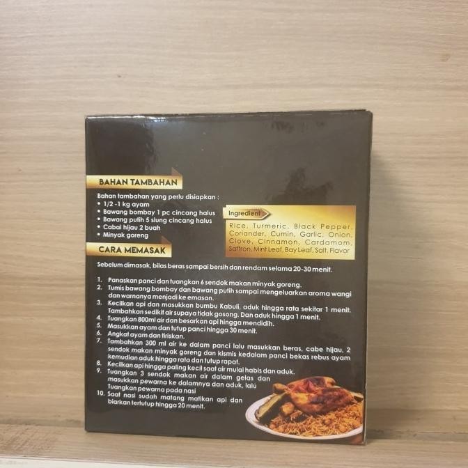 

Beras Basmati Instant Bumbu Kabuli. Perkasa_Id