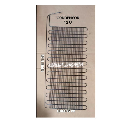 Kondensor Kulkas 12u Tebal Kulkas 2 Pintu Freezer Shocase