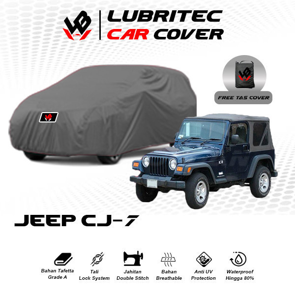 Body Cover Mobil Jeep CJ7 / Sarung Mobil Jeep CJ7 / Selimut Mobil Jeep CJ7 All Type