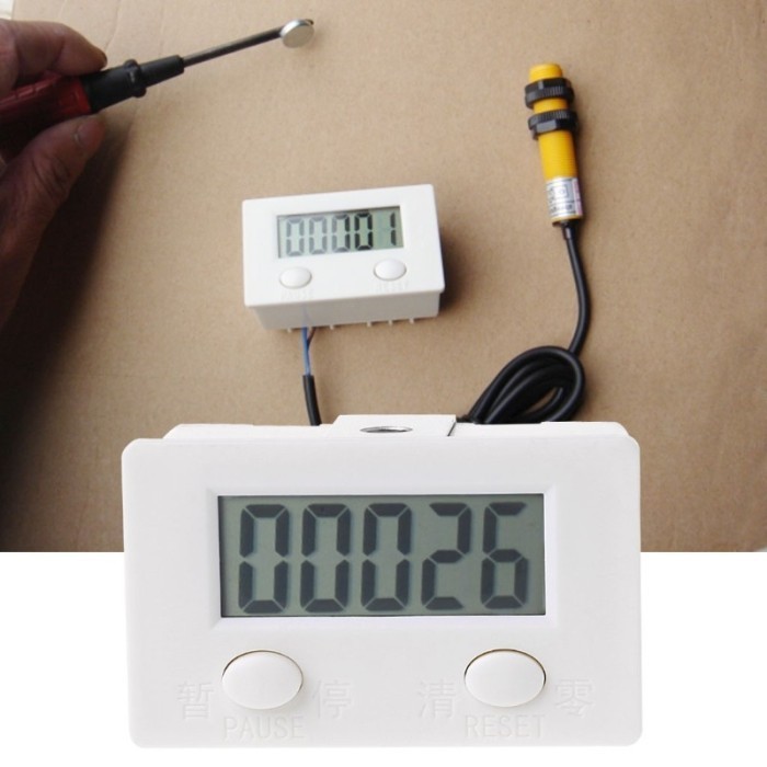 5 Digit Digital Electronic Counter Puncher Magnetic Inductive Proximit