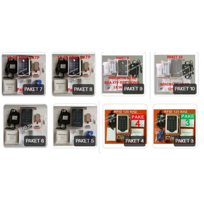 Rfid Set Door Lock Paket Paling Murah