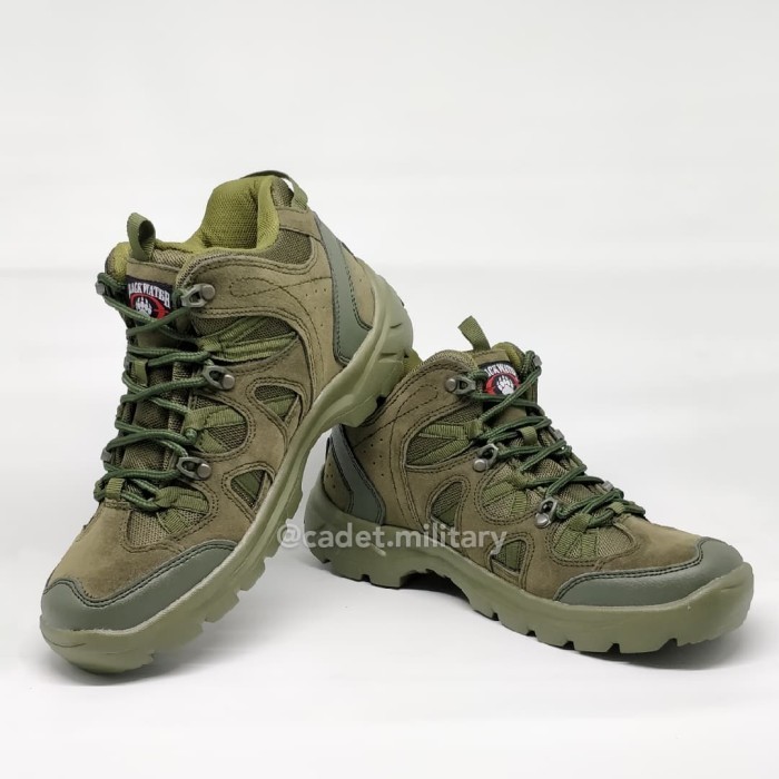 Aul Sepatu Blackwater 701837 Squad Boots ( 5 Inch ) - Hijau