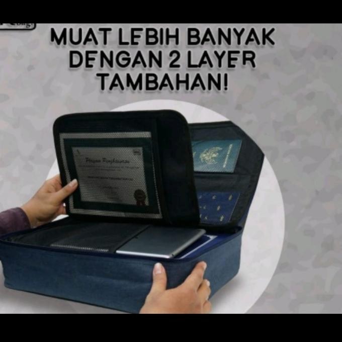 

Tas Dokumen Tempat Penyimpanan File dengan Digit Security Lock JM23
