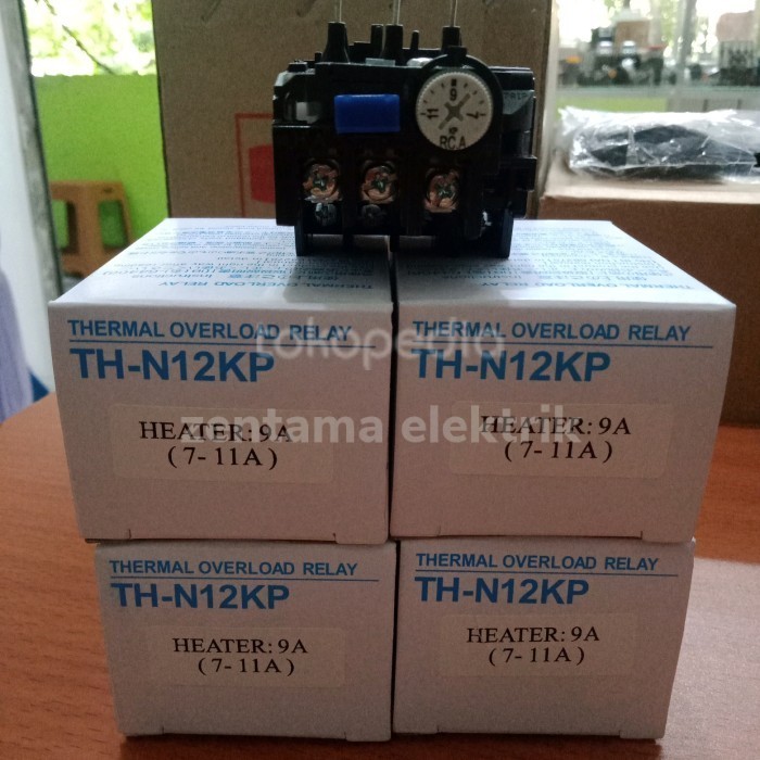 Restock Thermal Overload Relay Mitsubishi / Tor Th-N12Kp 9A (7-11A) Ready Stock