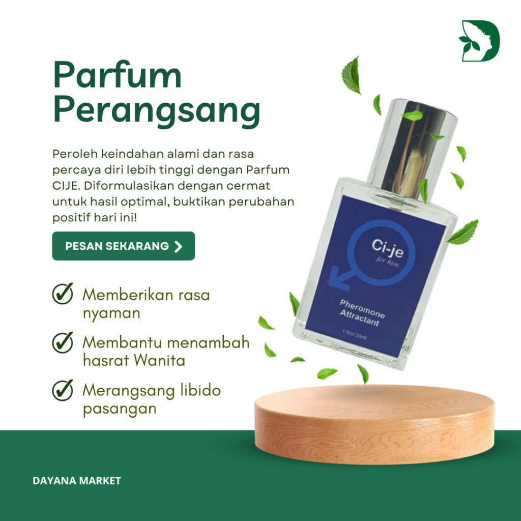 [PREMIUM] BEST PRODUCT Parfum CI-JE Pheromone parfum pria tahan lama parfum wanita tahan lama 24 jam