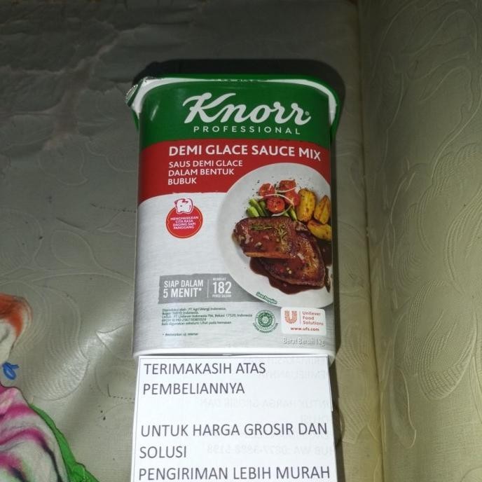 

Demiglace Saus Demi Glace Knoor 1 Kg Knorr