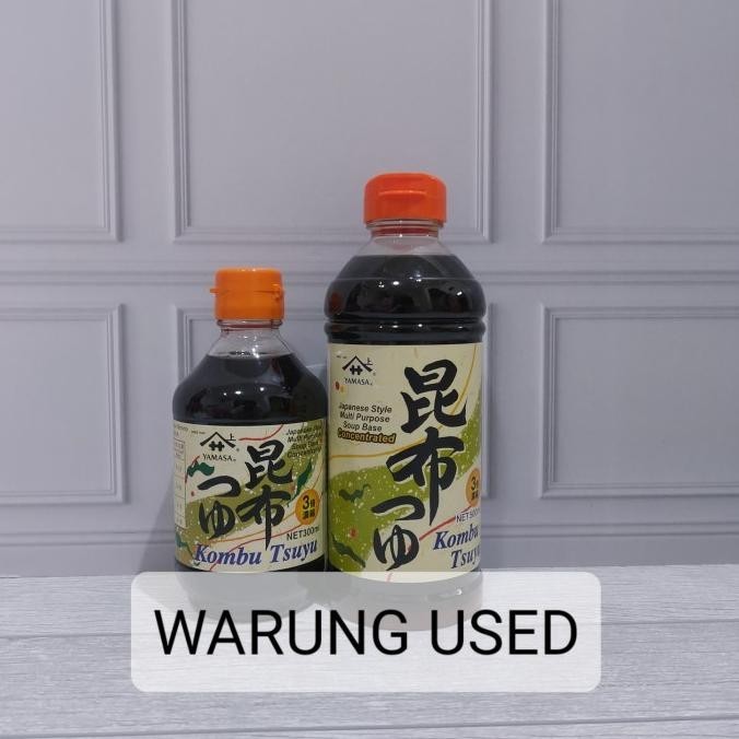 

Yamasa Kombu Tsuyu In Japan 500Ml / Saus Bumbu Untuk Soup Soba