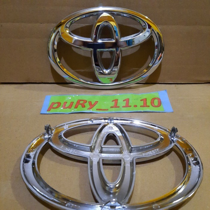 Emblem Logo Grill Depan Kijang Kapsul Lgx 2003 Ori