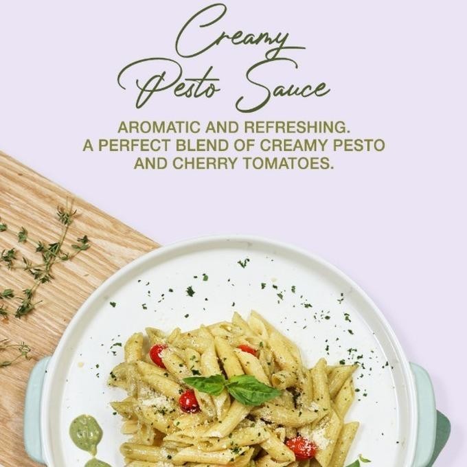 

Creamy Pesto W Roasted Tomatoes Sauce