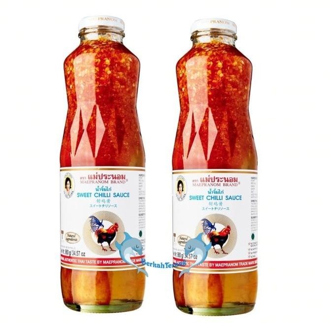 

Maepranom Brand Sweet Chili Sauce 980Gr / Dipping Sauce / Saus Cocol