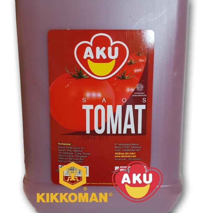 

Saus Tomat Aku Jerigen 5.7Kg